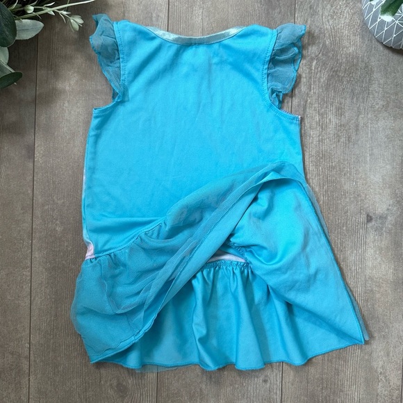 Disney Frozen Elsa Toddler Girl Pajamas Nightgown Silky Soft Short Sleeve 2T - Picture 13 of 13